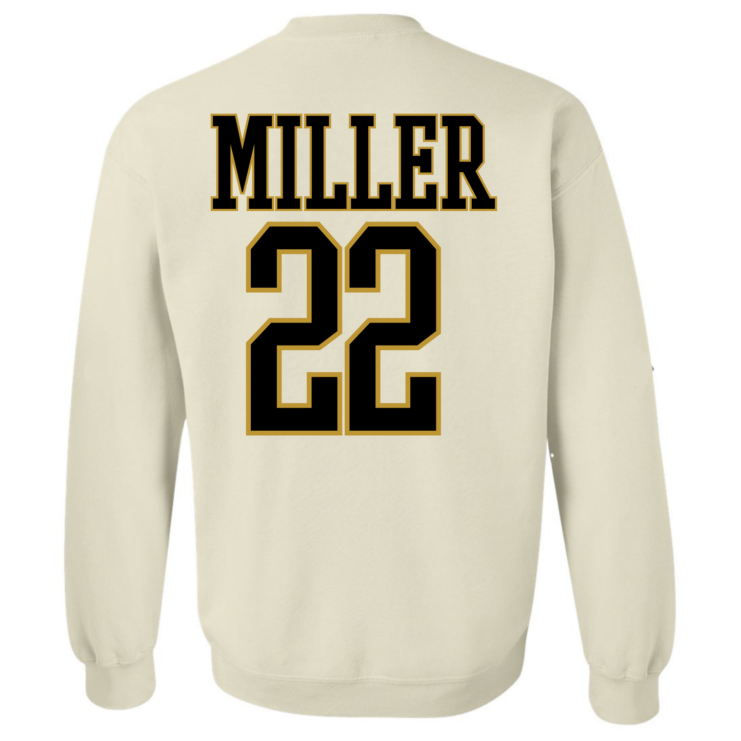 Aces Baseball - Sand Gildan Sweatshirt - WITH PLAYER NAME