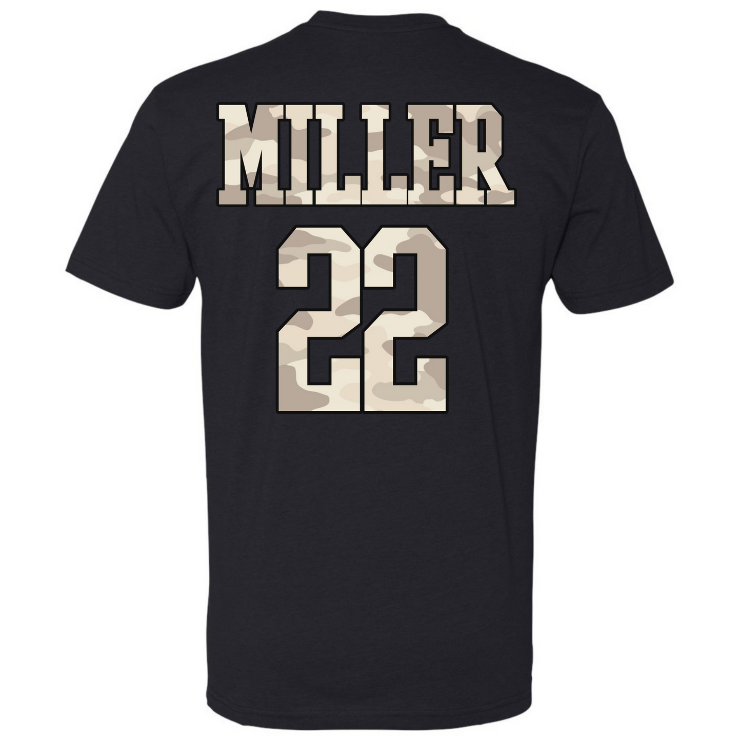 Camo Baseball Mama - Next Level Short Sleeve Tshirt - WITH PLAYER NAME