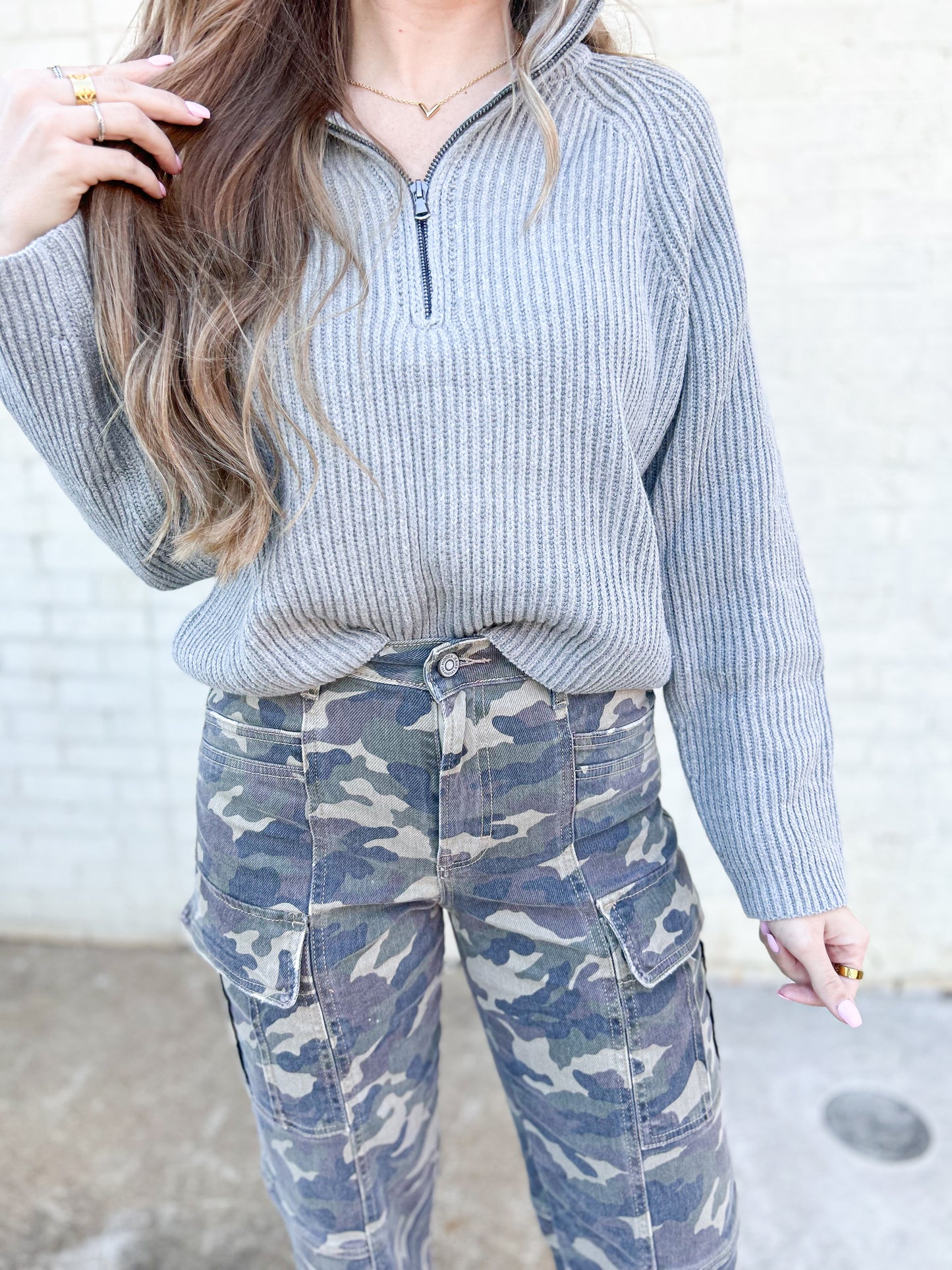 Half-Zip Sweater