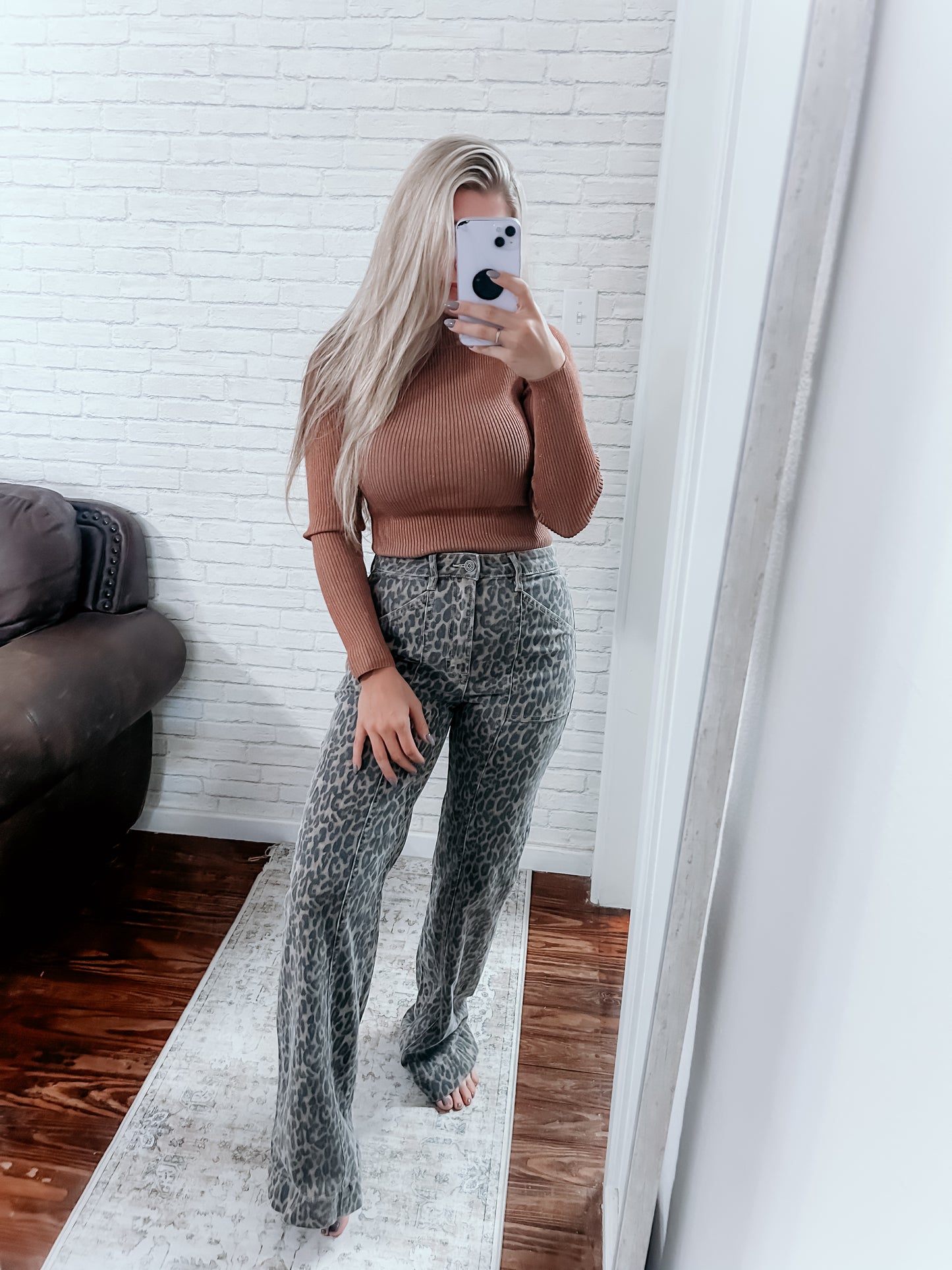 Mock Neck Top