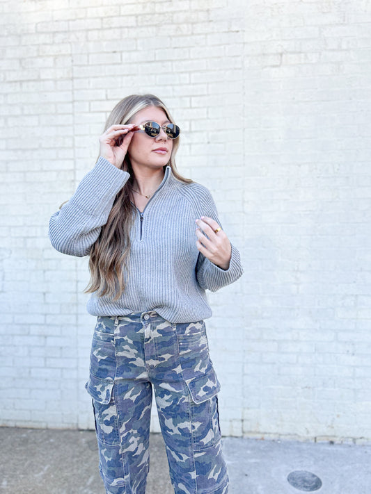 Half-Zip Sweater