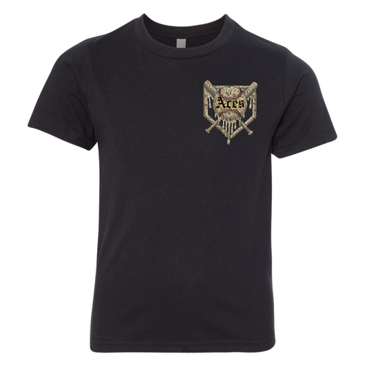 Aces Baseball Drip - Black