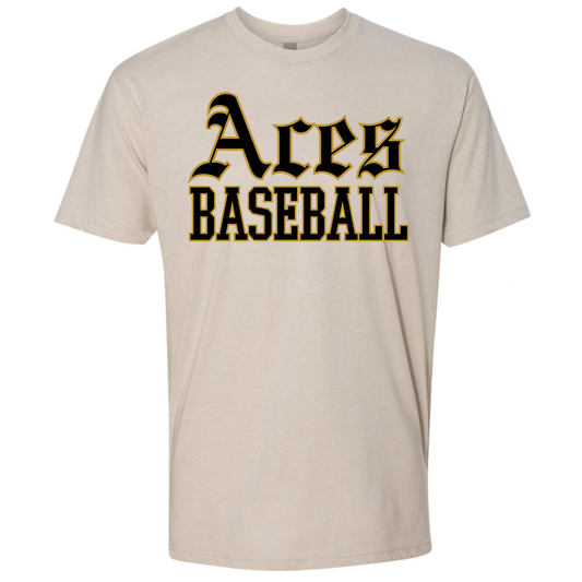 Aces Baseball Tshirt - WITH PLAYER NAME